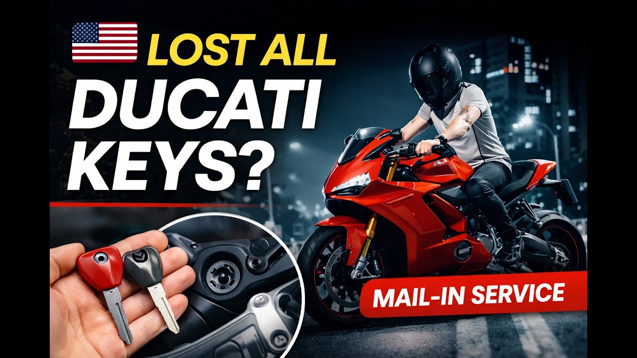🇺🇸 Ducati Keys Lost? This Mail-In Service Saves Hundreds!