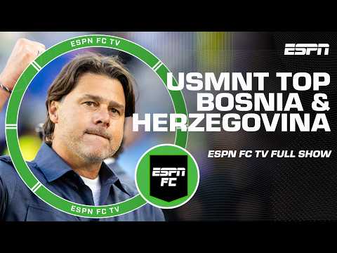 United States defeat Bosnia & Herzegovina, set to face Belgium next [FULL SHOW] | ESPN FC
