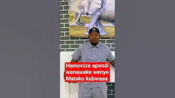 Harmonize Hapendi Wanawake Wenye Matako Makubwa 