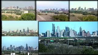 Austin, Texas Skyline Changes 2001-2025