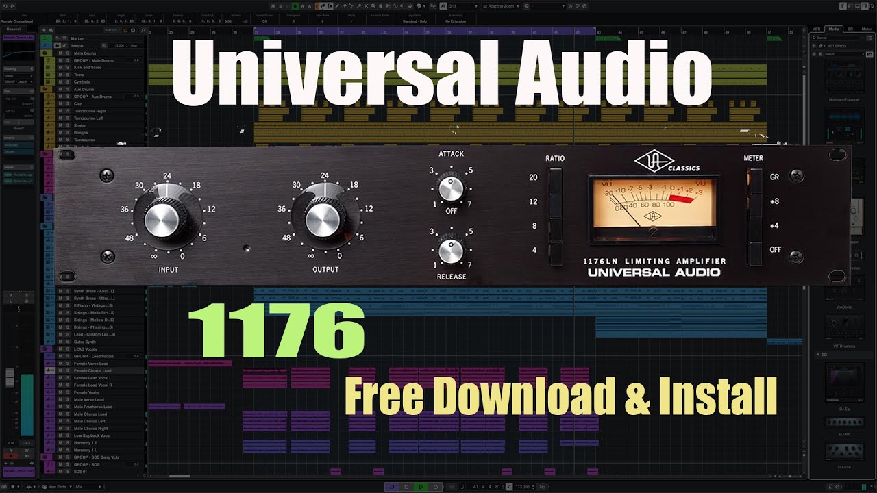 How to Download & Install UA 1176 Plugin For Free | How To Install Universal Audio Plugins |