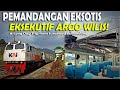 JALUR EKSOTIS DARI ATAS ARGO WILIS! Trip Naik Kereta Eksekutif Argo Wilis dari Surabaya ke Bandung