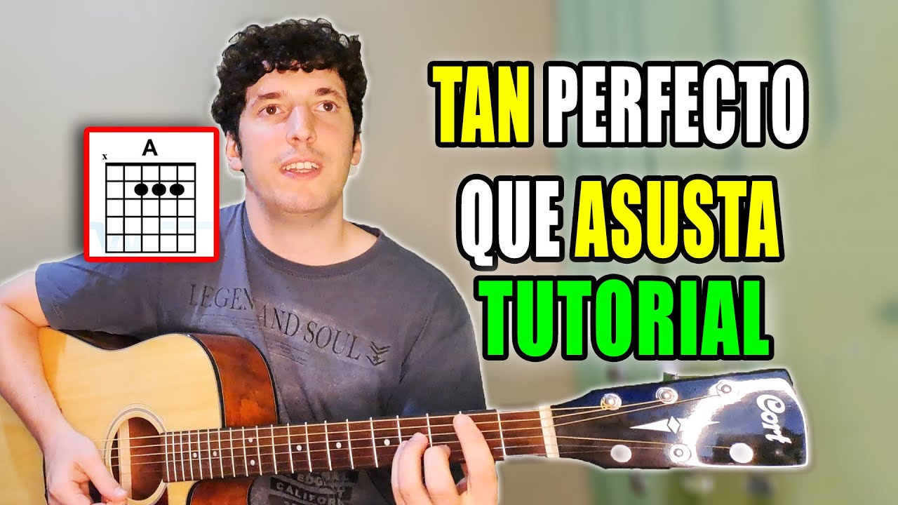 Aprende a Tocar TAN PERFECTO QUE ASUSTA (Callejeros) | Tutorial Guitarra FÁCIL: Acordes y Rasgueo