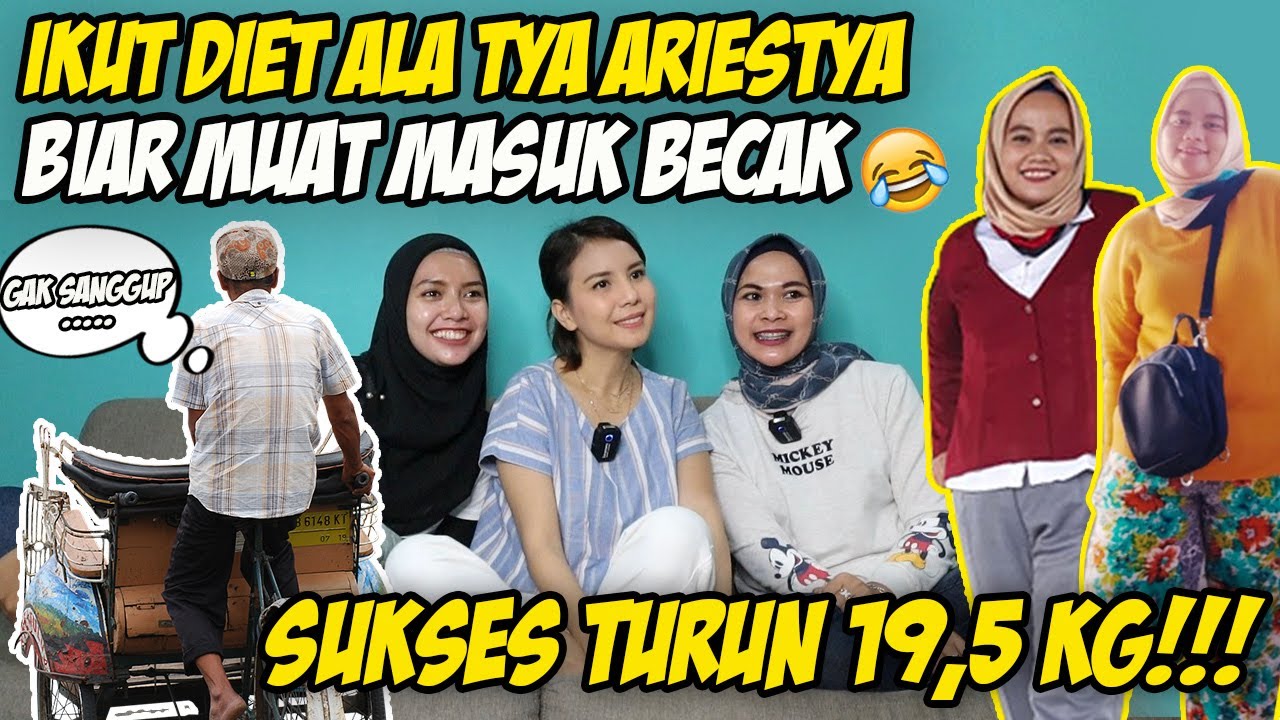GAK MUAT NAIK BECAK! SALMA BERJUANG TURUN 19,5KG DALAM 4 BULAN DENGAN DIET ALA TYA ARIESTYA!😱