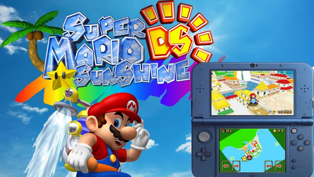 super mario sunshine rom romhustler