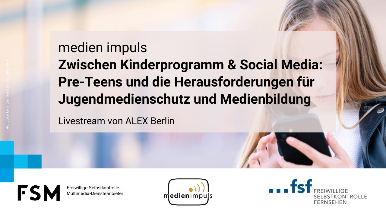 medien impuls: Pre-Teens zwischen Kinderprogramm und Social Media
