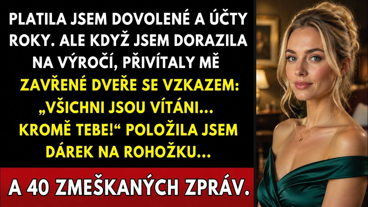 Zvedla jsem telefon a usmála se, když jsem viděla, že volá máma. Ten úsměv zmizel, jakmile řekla: „Rozhodli jsme se, co nám k výročí dáš. Koupíš nám venkovský dům.“ Když jsem se rozhořčeně...