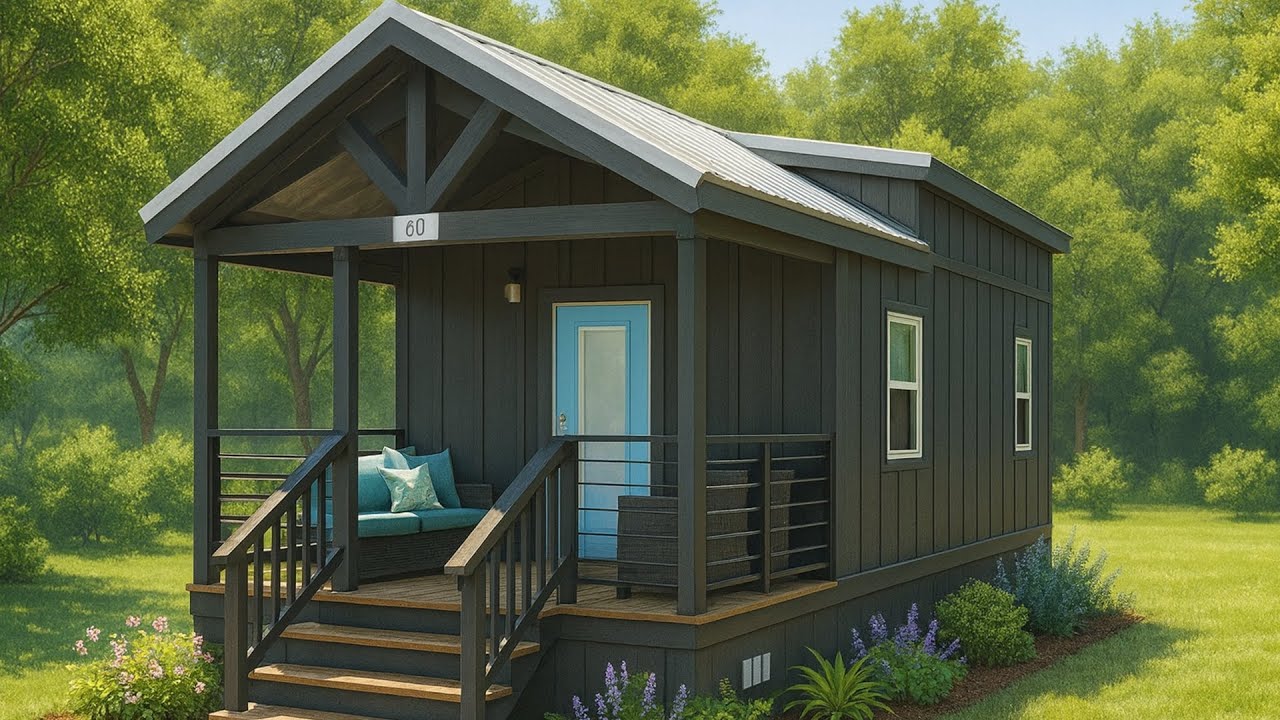 The Most Incredibly Beautiful APS 522A-SL Park Model RV - YouTube
