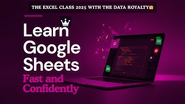 Learn Google Sheets Fast: Data Cleaning, Formulas, Dashboards & AI Tools (Day 3)