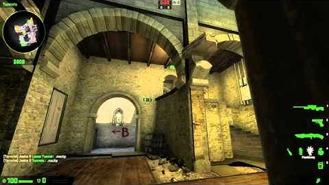 Cobblestone Drop Smoke and Pop Flash