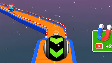 Sky Rolling Ball 3D Gameplay Speedrun iOS Android Level 1