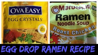 Satisfying and Easy Backpacking Recipe from Grand Canyon - Egg Drop Ramen