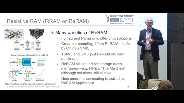 Persistent Memory Summit 2018 - Analysts Weigh In on Persistent Memory