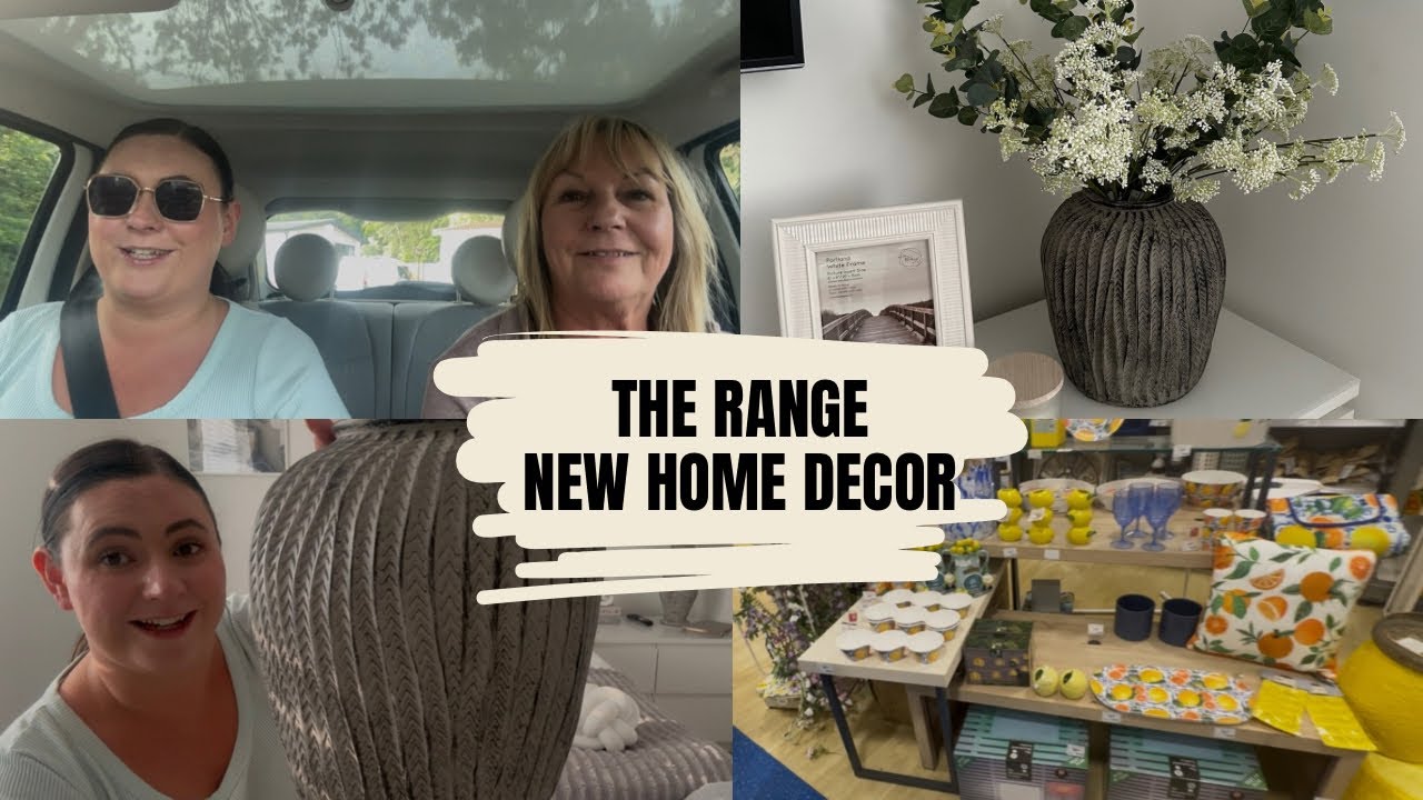 Bargain Vase at The Range?! 🏷️ Come Shop Home Decor with Me & Mum & See My New Purchases!