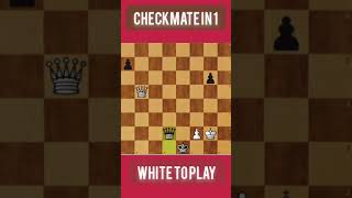 checkmate in 1? white to play #short please subscribe for more