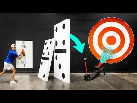 World's Longest Trick Shot Machine