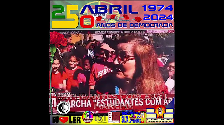 25 DE ABRIL - 50 ANOS - MARCHA ESTUDANTES COM ABRIL - CMTV #saltaletrinhas