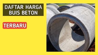 harga buis beton terbaru