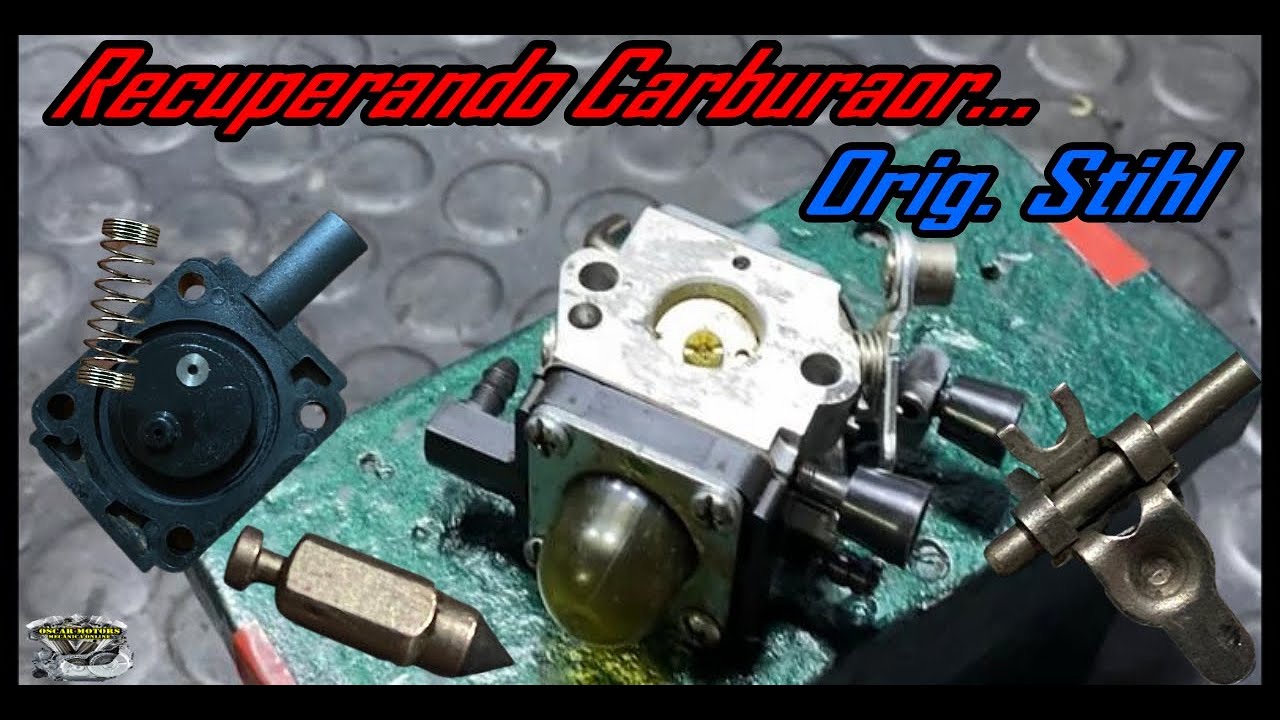 Resgatando Carburador Roçadeira