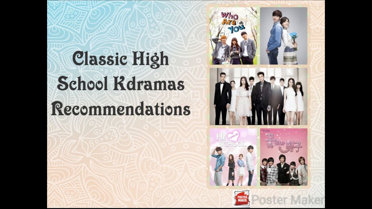 Top 5 Classic High School Korean Dramas YouTube