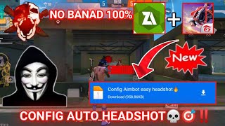 ‼️ FREEFIRE UPDATE CONFIG🎯‼️ FF CONFIG AIMBOT HEADSHOT‼️FF FIX LAG‼️FF MOD HEADSHOT‼️FF CONFIG 2021 screenshot 2