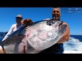 Giant big eyes tunas in la gomera and tenerife  yachting fishing specialist 2021