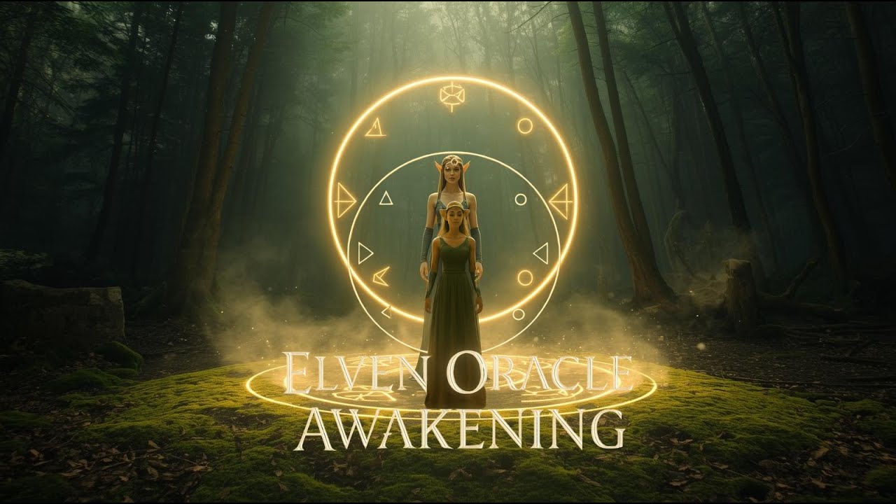 Elven Oracle Awakening 🌙 3 Hours of Ethereal Forest Ambience | Mystic Elven Soundscape