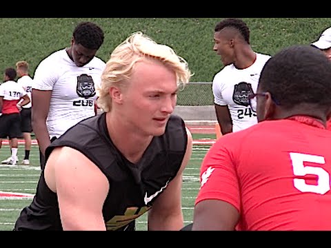 Michigan St Commit : QB Rocky Lombardi '17 : Valley High S(West Des Moines, IA) TheOpening Spotlight