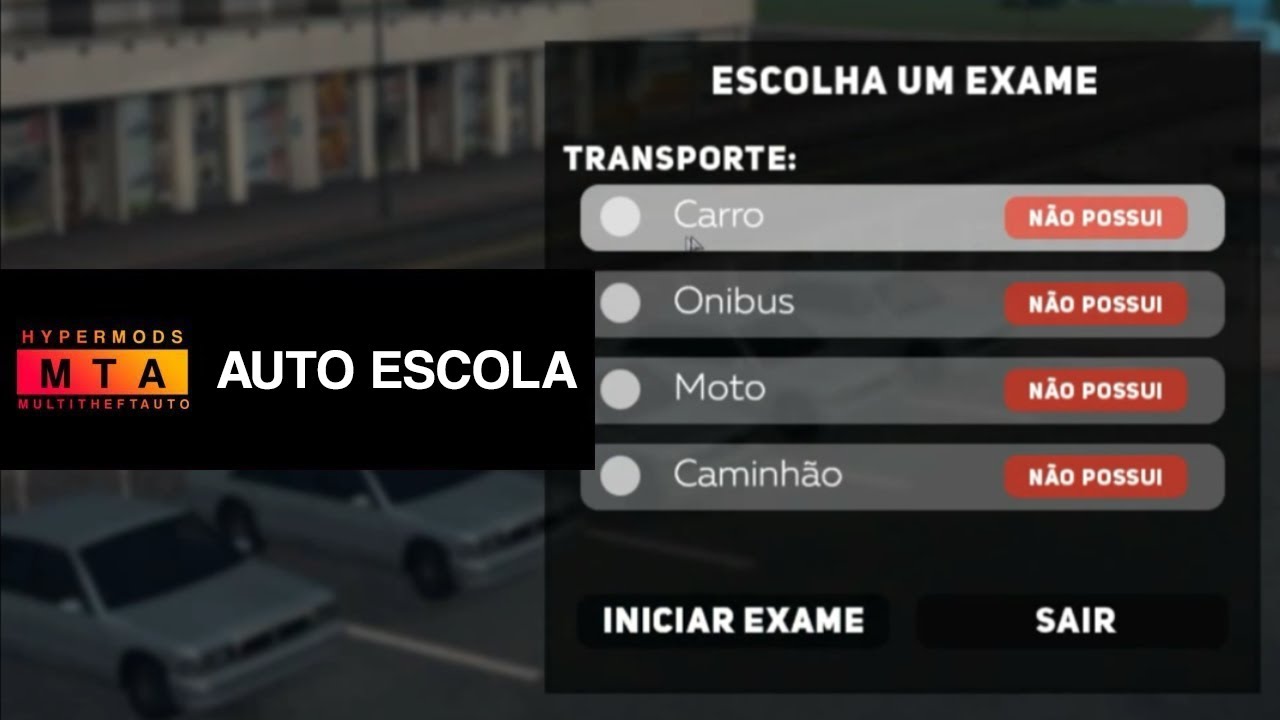 NOVO SISTEMA DE AUTO ESCOLA (DOWNLOAD FREE) | HYPERMODS MTA BRASIL