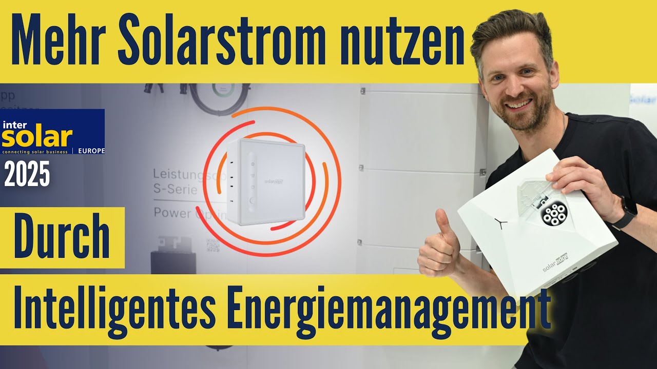 PV Strom optimal nutzen – SolarEdge One EMS mit Wallbox und Speicher – auf YouTube ansehen