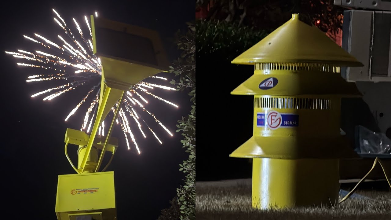 New Years 2026 Siren Sound Off - Federal Thunderbolt 1003 & Type 2T