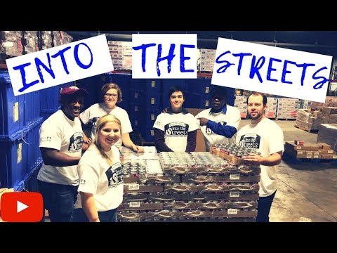 Accounting Club Volunteers at Food Bank IntoTheStreets VLOG 26