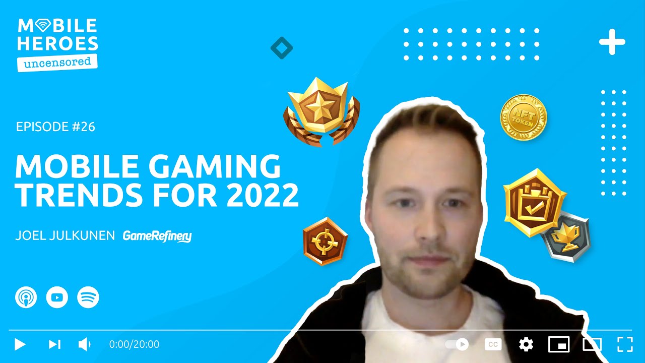 Mobile gaming trends for 2022: live ops, mashups, NFTs, social, battle passes