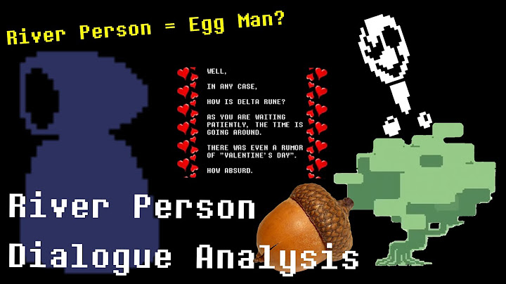 The River Person is Becoming More and More Relevant...