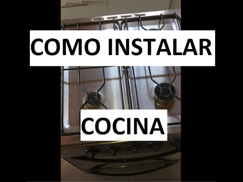 Instalar cocina de
