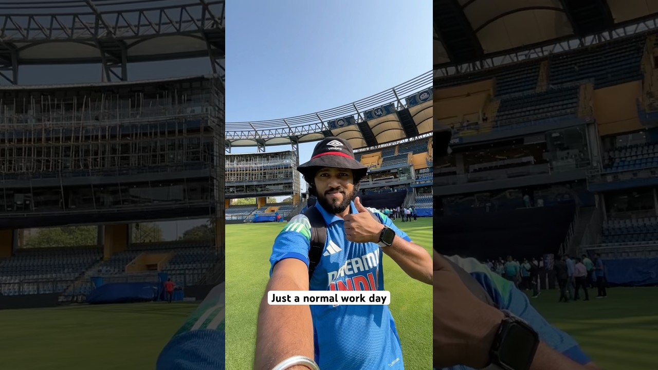 Working at Wankhede Stadium | Mumbai Indians | 