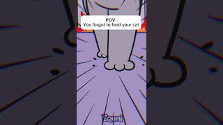 Brace yourself, she is coming… and she is not happy 🤣 #animation #catvideos #catshorts #animation