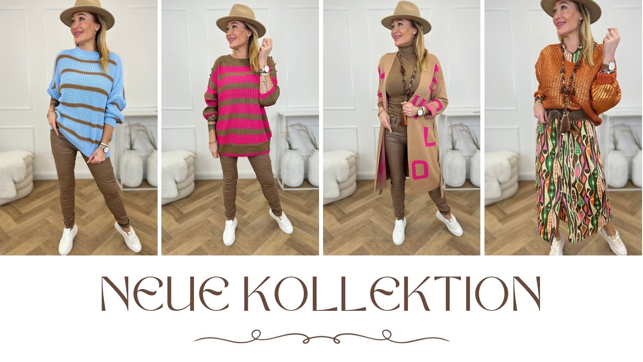 Die perfekte Damen Mode für diese Saison! Entdecke den Herbst in bunten Farben und voller Freude!