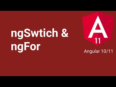 Structural Directives | ngSwitch & ngFor | Part #14 | Angular 10/11 tutorial in Hindi