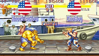 FT3 @sf2hf: KnockTsuKow (US) vs ChoiBoy (US) [Street Fighter II Hyper Fighting Fightcade] May 8