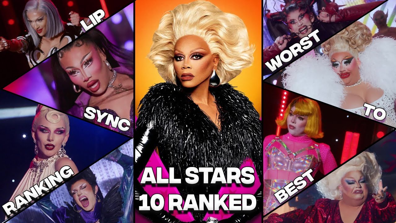 Drag Race All Stars 10 Lip Syncs RANKED | EVERY Drag Race Lip Sync Ranked