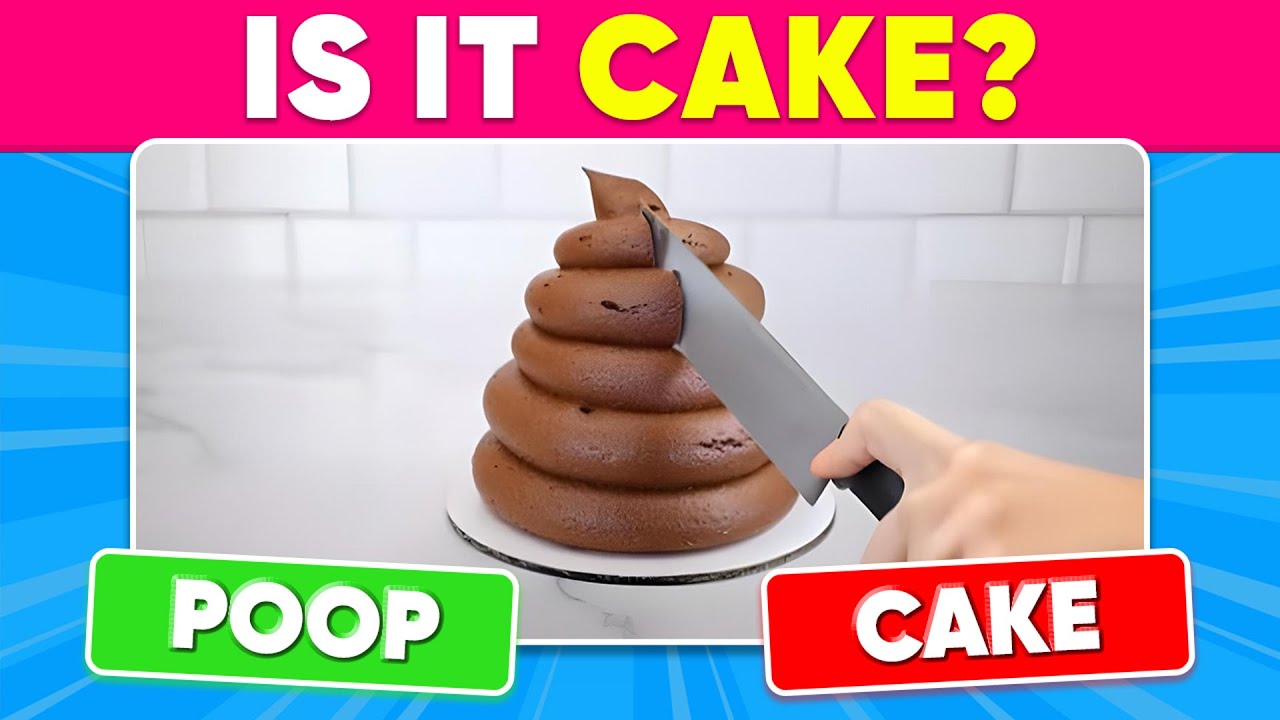 REAL or CAKE Quiz? ✔️❌ 99% Fail This Challenge! 🍰 Quiz Galaxy