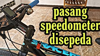 unboxing, setting, & pasang speedometer sepeda wireless