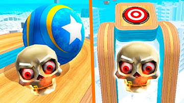 Portal Run Revers Vs Impossible Level Reverse in Going Balls💀😁💀Android, iOS Update Game