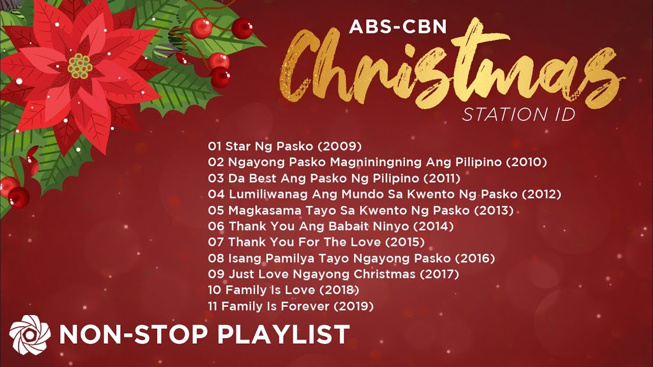 ABS-CBN Christmas Station ID (2009-2019) |  Non-Stop Christmas Playlist ♪