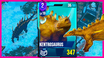 UNLOCKING AND FIGHTING KENTROSAURUS  ????!!!- Jurassic World Primal OPS Gameplay | Episode 7 HD