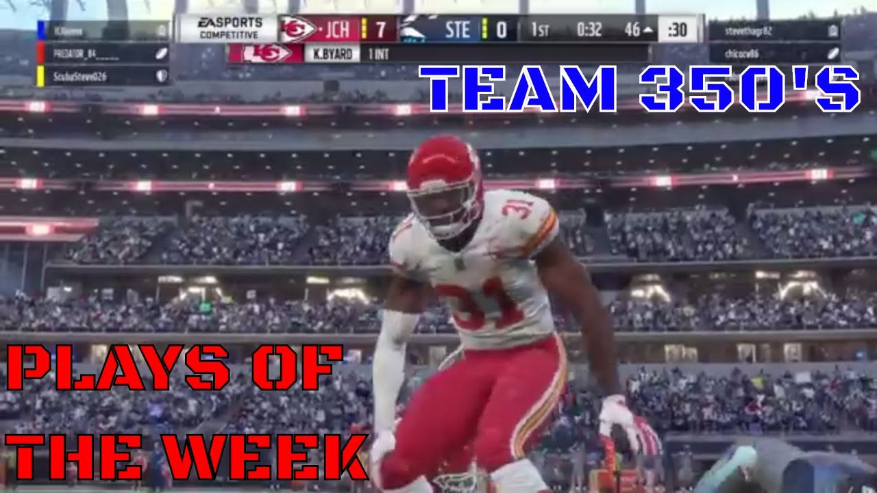 *95 Overall Mut Giveaway* Team 350's Plays of the week!