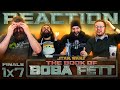 The Book of Boba Fett 1x7 FINALE REACTION!! "Chapter 7: In The Name of Honor"