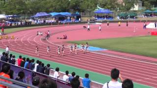 20150531 平成27年度福井県高校春季総体陸上 女子100m決勝 上