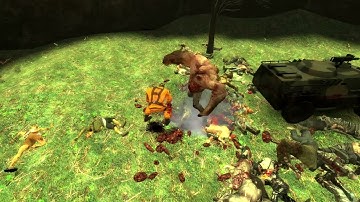 GMod [REMAKE] Dying Light Zombies vs Dead Trigger 2 Zombies vs FPS Creator Zombies vs L4D Zombies